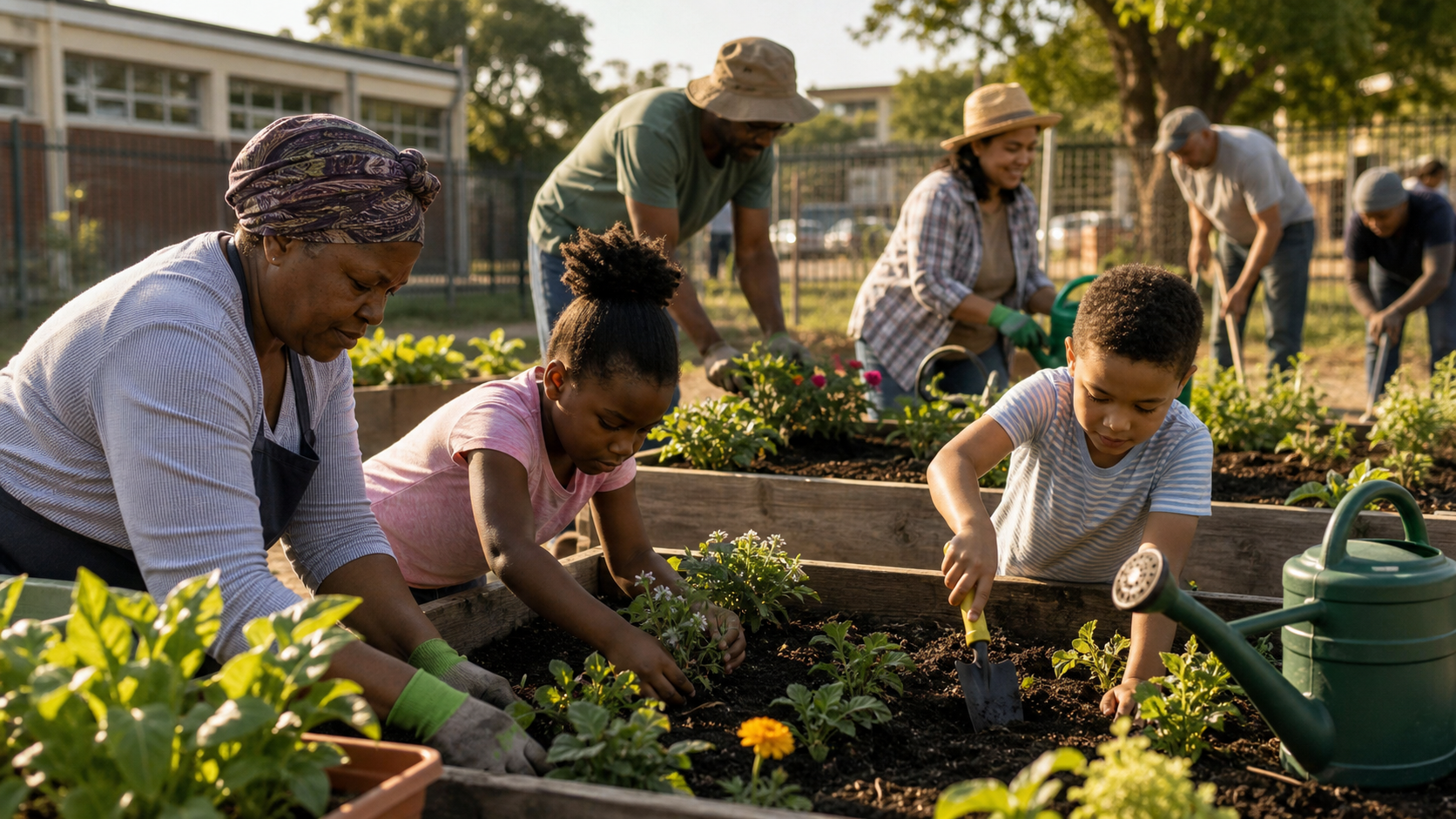 Neighbours rebuild a community garden — and a sense of pride